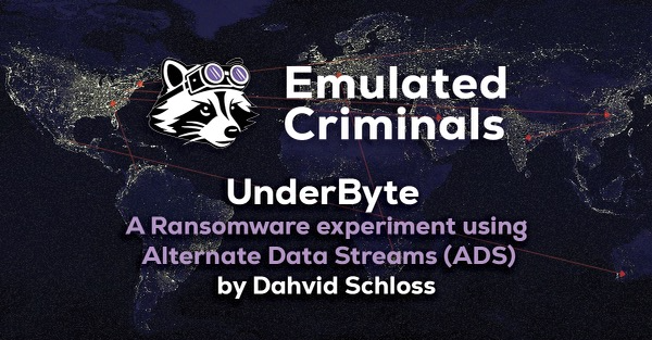 UnderByte — A Ransomware experiment using Alternate Data Streams (ADS)